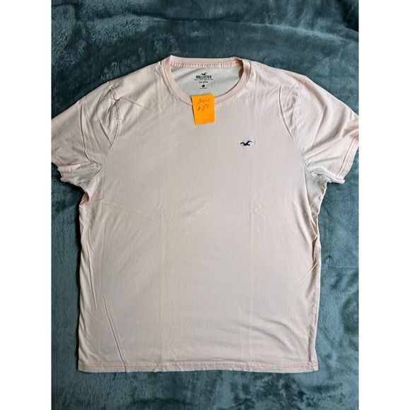 Hollister Other - Hollister Short Sleeve Cotton Must Have Collection  Men's XL Pink T-SHIRT